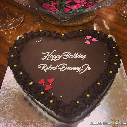 Happy birthday cake for robert